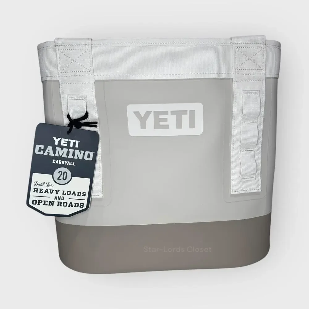 YETI Taupe Camino Carryall 20L Durable Waterproof Utility Bag Limited Edition